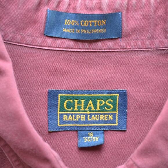 Vintage Chaps Ralph Lauren Button Down Shirt - Picture 3 of 6